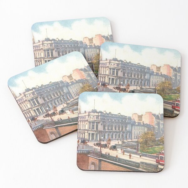 Item preview, Vintage Illustration of Union Terrace & Bridge, Aberdeen designed and sold by yourscotland.
