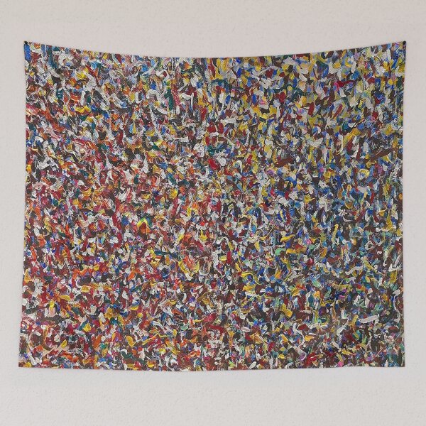 Item preview, Abstract Action Spatter Painting Jackson Pollard style designed and sold by Neilchurcherart.