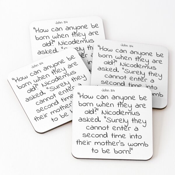 Item preview, Bible verse: John 3:4 designed and sold by john-3-16.