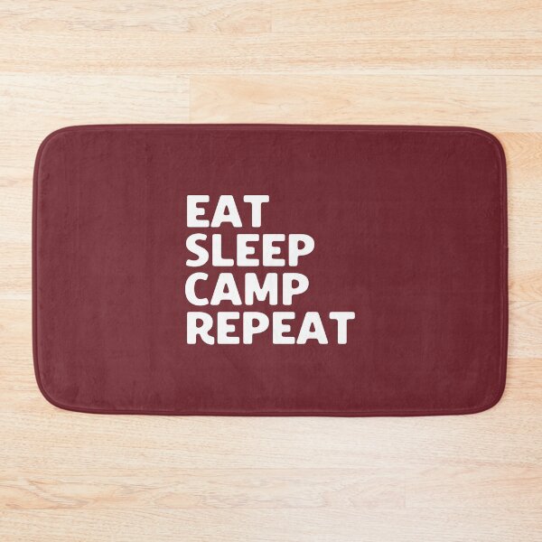 Item preview, Eat Sleep Camp Repeat #3 designed and sold by SalahBlt.