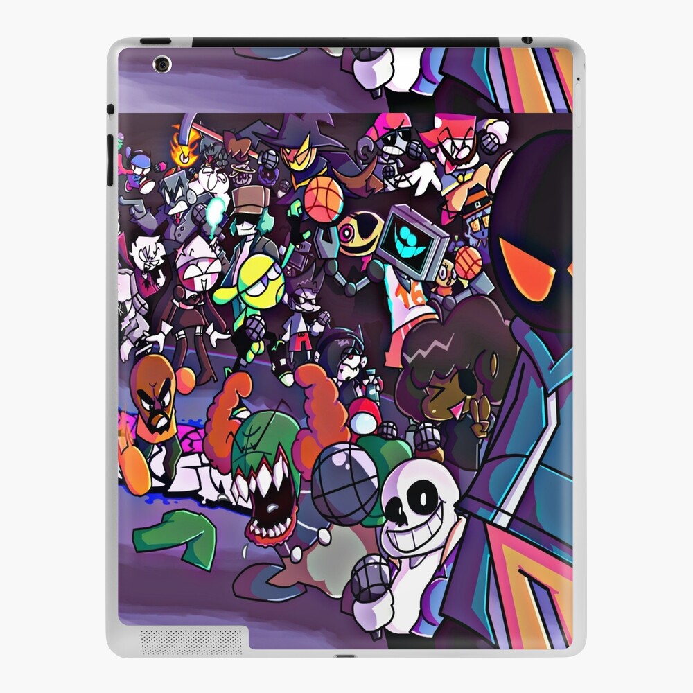 Fnf Best Characters Friday Night Funkin Ipad Case And Skin By Dizzaa Redbubble