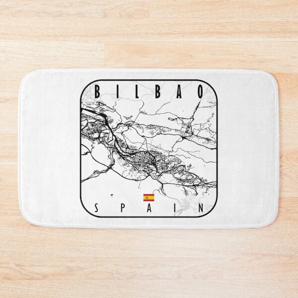 Item preview, Bilbao Map Spain designed and sold by hatimelhag.