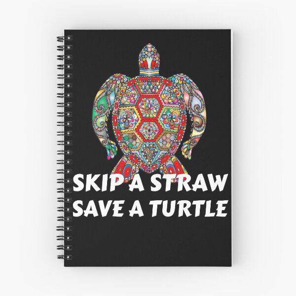 Item preview, Skip A Straw Save A Turtle - Funny Animals Gift designed and sold by medbdj.