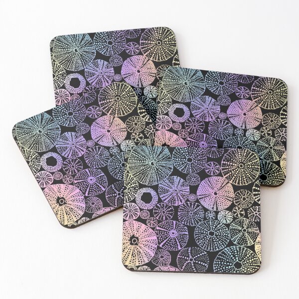 Item preview, Multicalor graphic sea ​​urchins designed and sold by ewdondoxja.