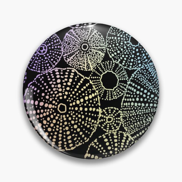 Item preview, Multicalor graphic sea ​​urchins designed and sold by ewdondoxja.