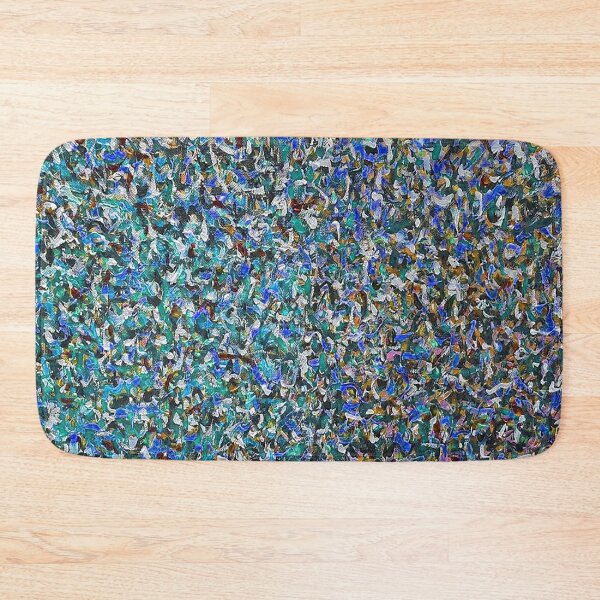 Item preview, Abstract Action Spatter Painting Jackson Pollard style in Blue designed and sold by Neilchurcherart.