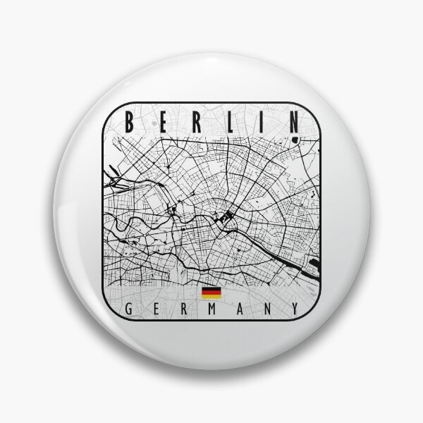 Item preview, Berlin Map Germany designed and sold by hatimelhag.