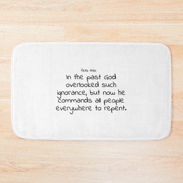 Item preview, Bible verse: Acts 17:30 designed and sold by john-3-16.