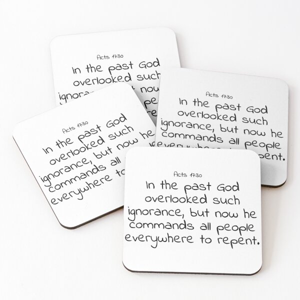 Item preview, Bible verse: Acts 17:30 designed and sold by john-3-16.