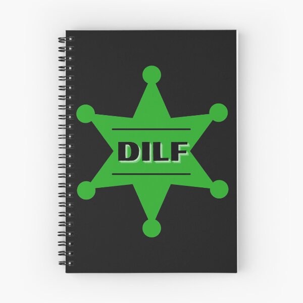 Item preview, DILF Green badge - Hot Dad Badge designed and sold by CaitU.