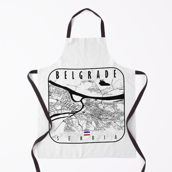 Item preview, Belgrade Map Serbia designed and sold by hatimelhag.