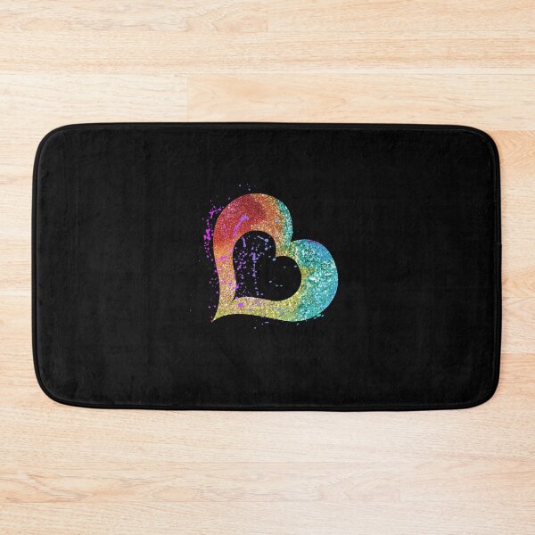 Item preview, Rainbow Glitter Heart designed and sold by Dutlu.