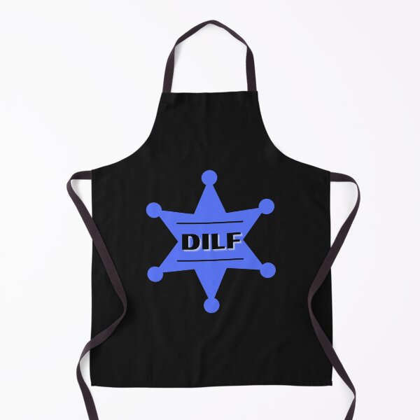 Item preview, DILF Blue badge - Hot Dad Badge designed and sold by CaitU.