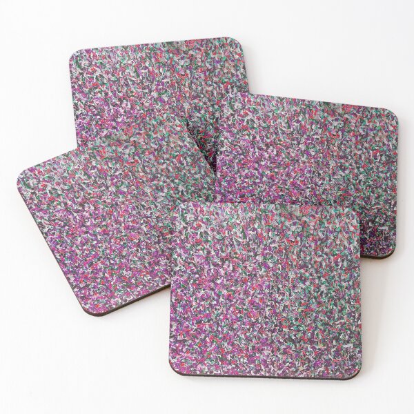 Item preview, Action Spatter Painting Jackson Pollard style in Pink designed and sold by Neilchurcherart.