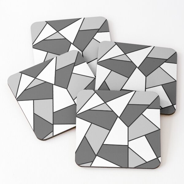 Item preview, Black White gray Geometric designed and sold by Seatzy.