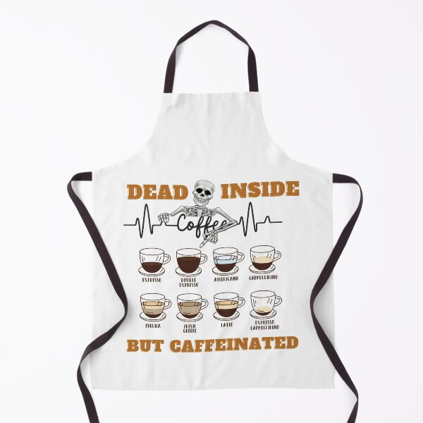 Item preview, Dead Inside Coffee But Caffeinated Coffee Humor Death Before Decaf designed and sold by wanasak.