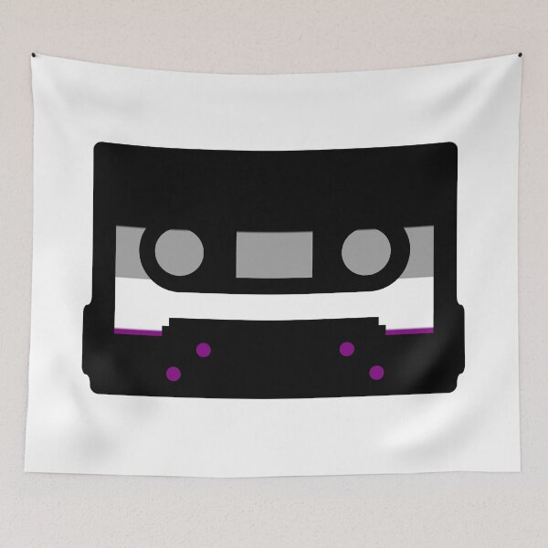 Item preview, Pride Cassette - Asexual designed and sold by thesassypanda.