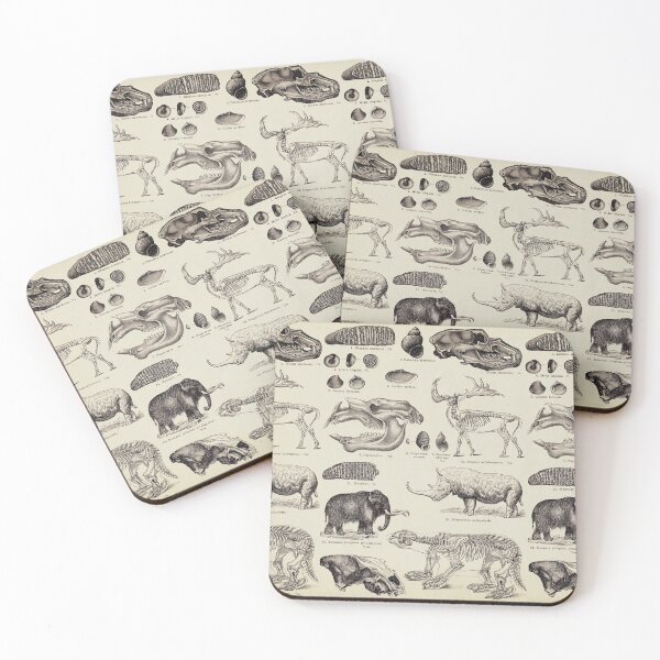 Item preview, Vintage Prehistoric Animals, Skeletons and Fossils designed and sold by LeAllureVintage.