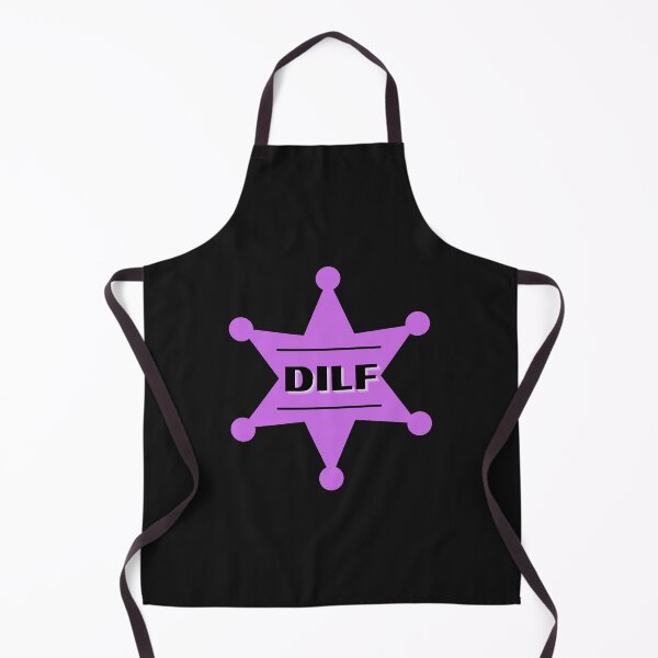 Item preview, DILF Purple badge - Hot Dad Badge designed and sold by CaitU.