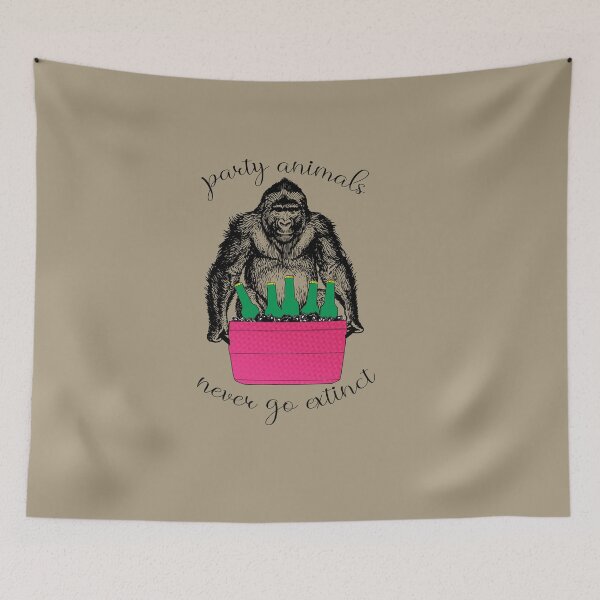 Item preview, PARTY ANIMALS _ GORILLA designed and sold by PagotoCaroto.