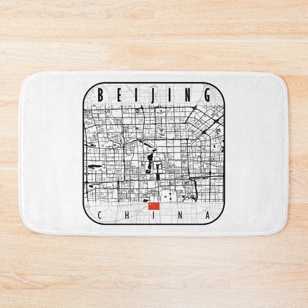 Item preview, Beijing Map China designed and sold by hatimelhag.