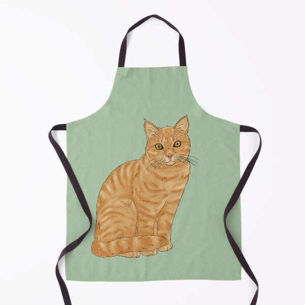 Item preview, Orange tabby cat designed and sold by Milanicole.