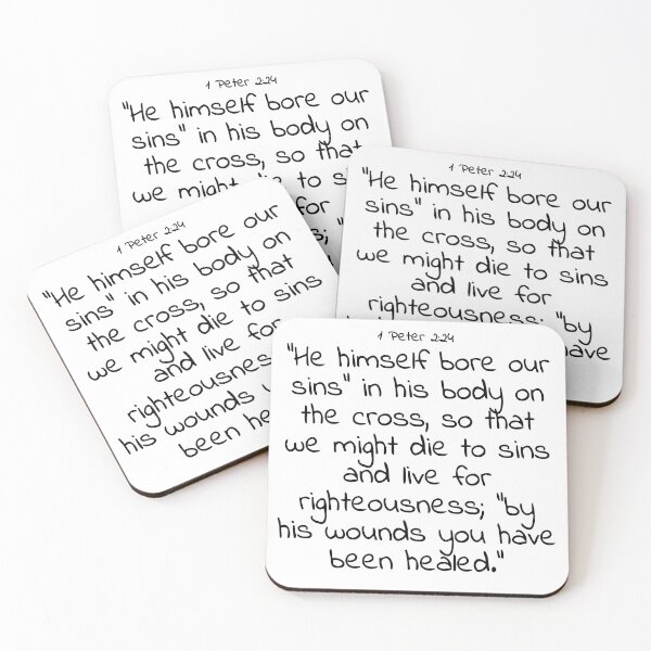 Item preview, Bible verse: 1 Peter 2:24 designed and sold by john-3-16.