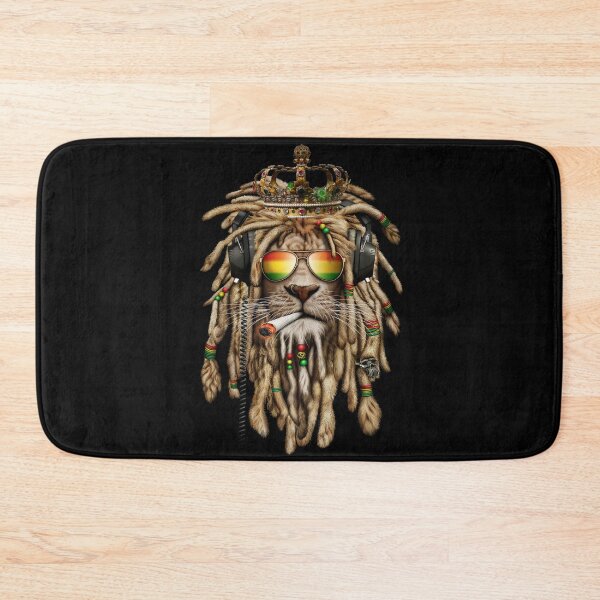Item preview, Rastafarian clothing and Reggae apparel with Reggae Lion  designed and sold by ARTsPlural.