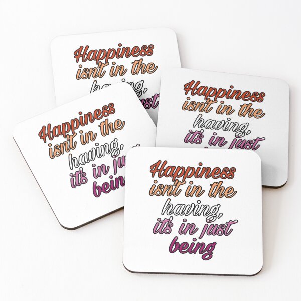 Item preview, happiness isn't in the having designed and sold by longlivethesnek.