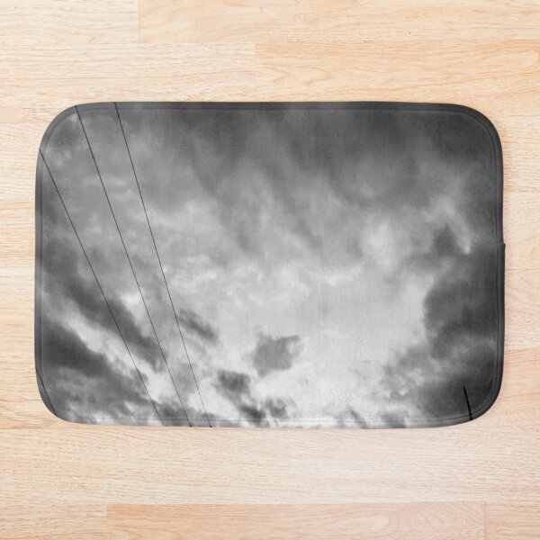 Item preview, black and white clouds designed and sold by elisthetic.