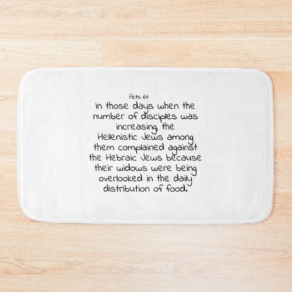 Item preview, Bible verse: Acts 6:1 designed and sold by john-3-16.