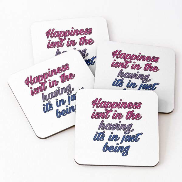 Item preview, happiness isn't in the having designed and sold by longlivethesnek.