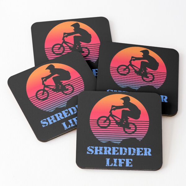 Item preview, Shredder Life : BMX rider retro sunset designed and sold by geoji.