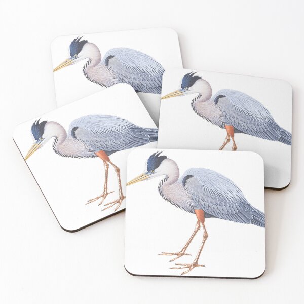 Item preview, The great blue heron (scientific name: Ardea herodias) is a bird of the ciconiiformes designed and sold by zenger2021.