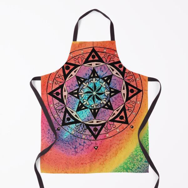 Item preview, Rainbow Pointed Mandala designed and sold by HannahJWY.