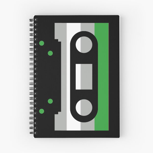 Item preview, Pride Cassette - Greyromantic designed and sold by thesassypanda.