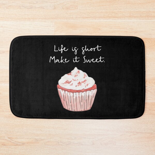 Item preview, Life Is Short Make It Sweet // Strawberry Cupcake designed and sold by sunnyxvibesss.