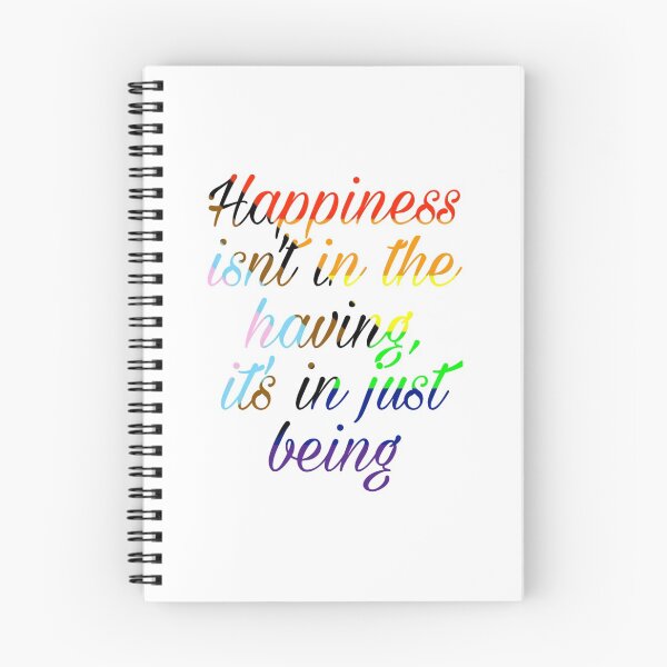 Item preview, happiness isn't in the having designed and sold by longlivethesnek.