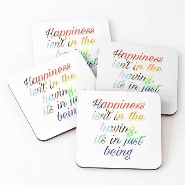 Item preview, happiness isn't in the having designed and sold by longlivethesnek.