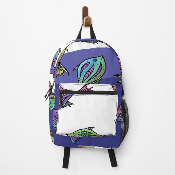 Item preview, Amazing sea fishes pattern designed and sold by hvasilevshop.