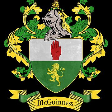 Artwork thumbnail, McGuinness Coat of Arms | McGuinness Family Crest by chuppys