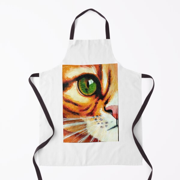 Item preview, Close up: Ginger cat, green eye designed and sold by HannahJWY.