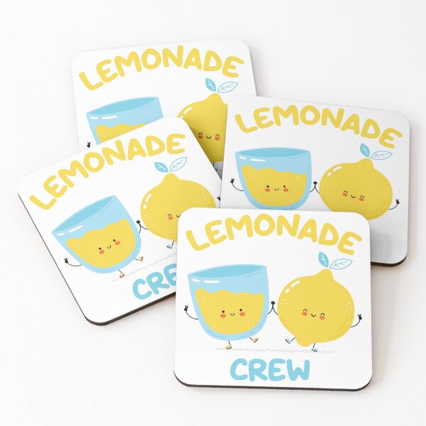 Item preview, Lemonade Crew Cute Lemon and Lemonade designed and sold by AnastasiaDesign.