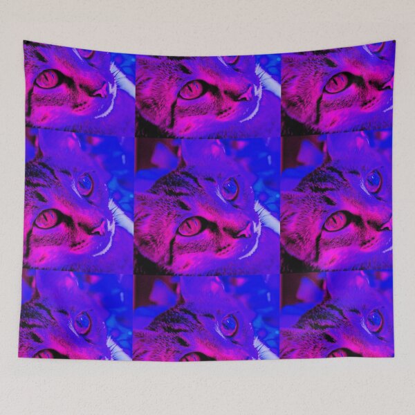 Item preview,  pink autistic cat 2 designed and sold by madelynhatter.