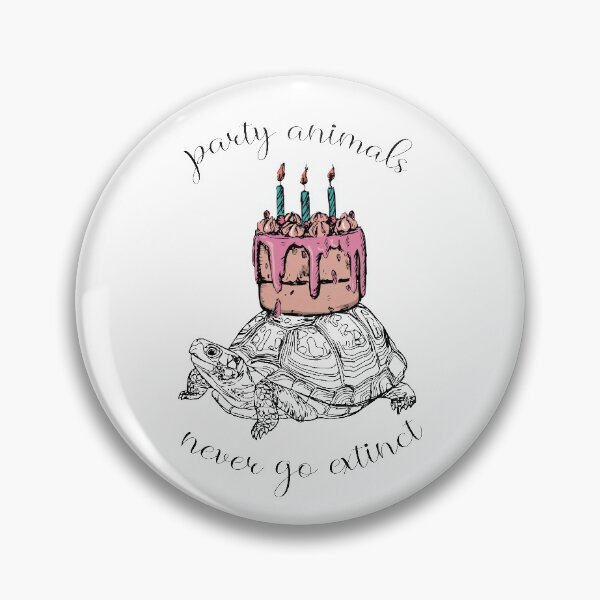 Item preview, PARTY ANIMALS _ TURTLE designed and sold by PagotoCaroto.