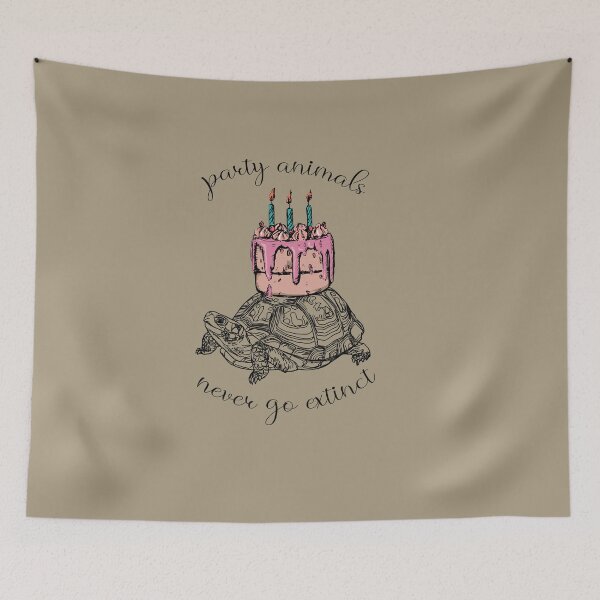 Item preview, PARTY ANIMALS _ TURTLE designed and sold by PagotoCaroto.