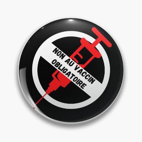 Item preview, Non au vaccin obligatoire designed and sold by Rrrainbow.