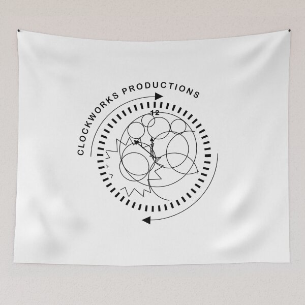 Item preview, CLOCKWORKS PRODUCTIONS LOGO(V1)(C2016) designed and sold by Paul Romanowski.