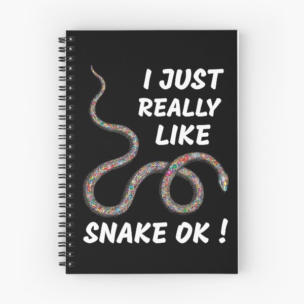 Item preview, I Just Really Like Snake Ok - Funny Animals Gift designed and sold by medbdj.