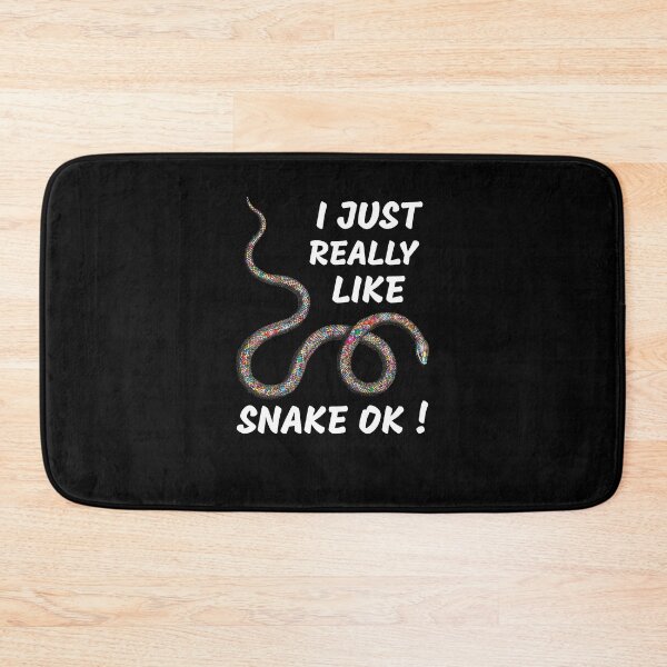 Item preview, I Just Really Like Snake Ok - Funny Animals Gift designed and sold by medbdj.